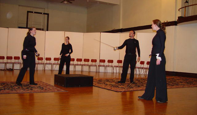 Henry V - swordplay