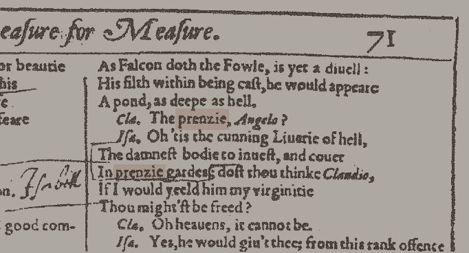 Measure for Measure text