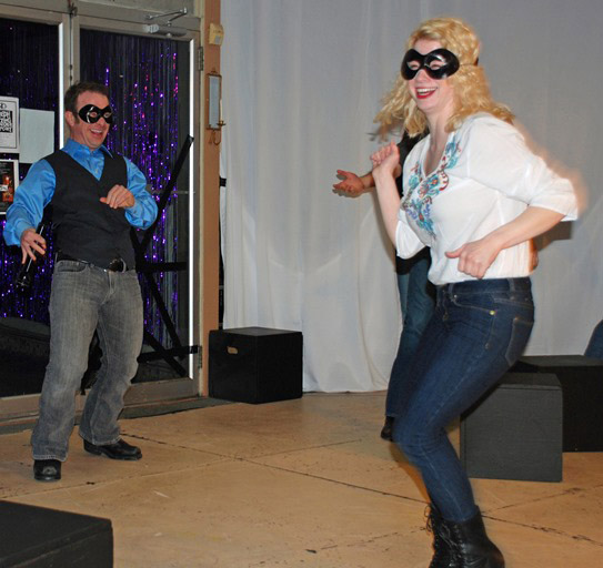 JC Luxton and Maggie Woolley