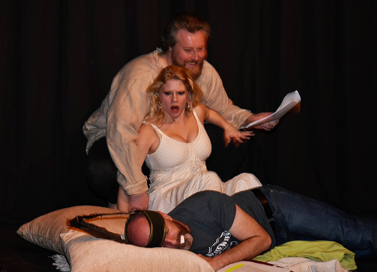 Aaron Sullivan, Maggie Woolley and Mike King