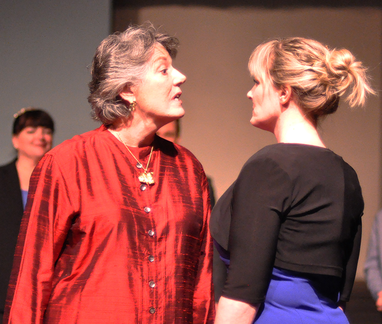 Susan and Jess as Eleanor and Constance
